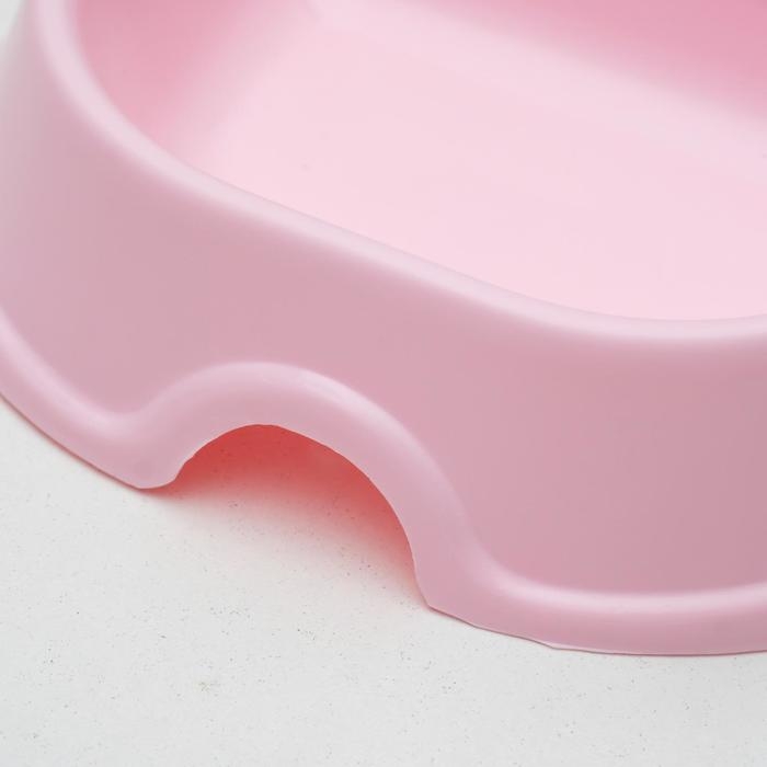 Миска 2 х 200 мл, розовая Миска 2 х 200 мл, розовая