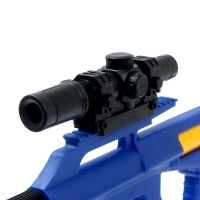 Бластер &laquo;Помповый AUG&raquo;, стреляет мягкими шариками, прицел