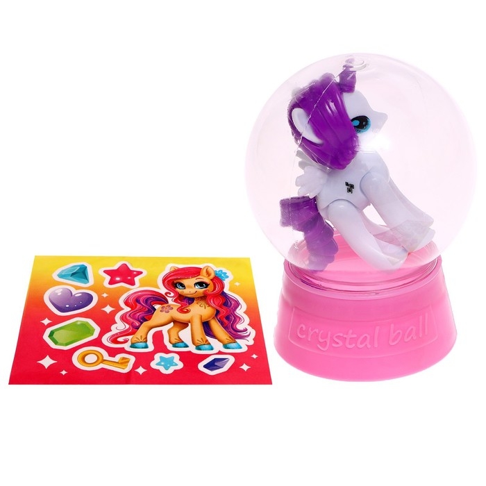 Игрушка &laquo;Милый пони&raquo; с наклейками, МИКС