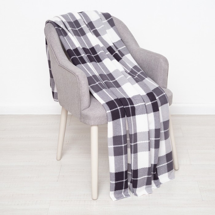 Плед Бостон 130х170см, флис 180г/м, пэ100%