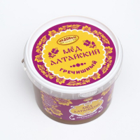 Мёд алтайский Гречишный натуральный, 1100 г Мёд алтайский Гречишный натуральный, 1100 г