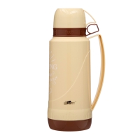 Термос 1.8 л, со стеклянной колбой, сохраняет тепло 12 ч, бежевый Термос 1.8 л, со стеклянной колбой, сохраняет тепло 12 ч, бежевый