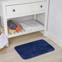 Коврик для ванной и туалета SAVANNA &laquo;Патриция&raquo;, 40&times;60 см, цвет синий