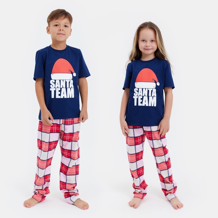 Пижама детская KAFTAN "Santa team" р.30 (98-104)