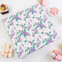 Тортовница &laquo;Макаруны&raquo;, с лопаткой, 30 см