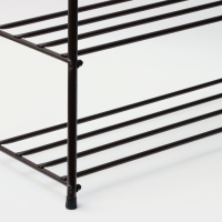 Подставка для обуви, 3 яруса, 87&times;30&times;48 см, цвет медный антик