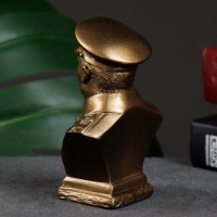 Бюст Сталин 9х7см, бронза / мраморная крошка Бюст Сталин 9х7см, бронза / мраморная крошка