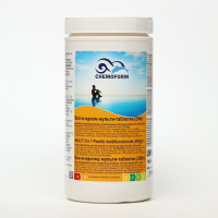 Дезинфицирующее средство Chemoform "Все в одном", для воды бассейне, мульти-таблетки, 200 г, 1 кг Дезинфицирующее средство Chemoform "Все в одном", для воды бассейне, мульти-таблетки, 200 г, 1 кг