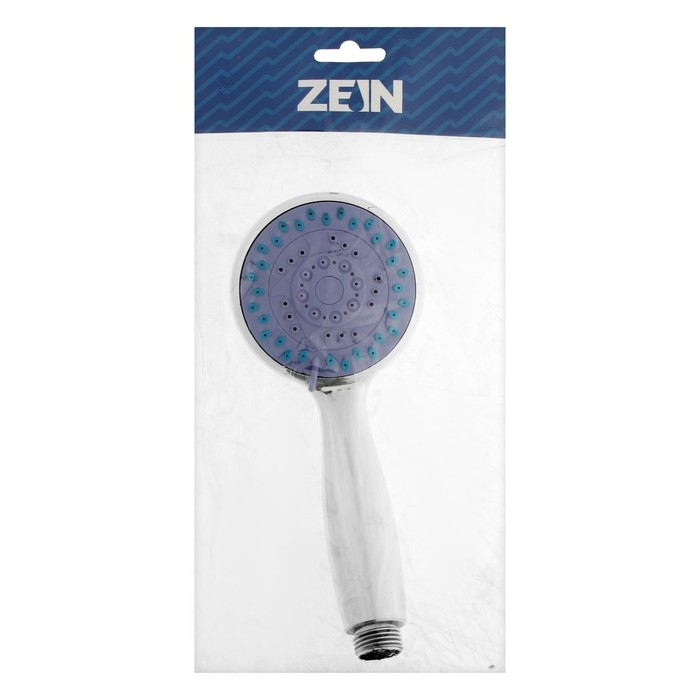 Душевая лейка ZEIN Z0401, 4 режима, средняя, d=95 мм, пластик, цвет хром Душевая лейка ZEIN Z0401, 4 режима, средняя, d=95 мм, пластик, цвет хром