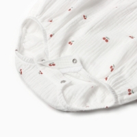 Комплект (боди и повязка) Крошка Я "Муслин", р. 62-68, цвет молочный