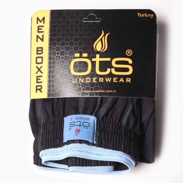 Трусы мужские боксеры, цвет чёрный, размер 52 (L) Трусы мужские боксеры, цвет чёрный, размер 52 (L)