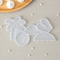 Силиконовый молд для леденцов и шоколада &laquo;Пляжный микс&raquo;, цвет прозрачный