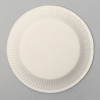 Тарелки бумажные &laquo;С днём рождения&raquo;, набор, 6 шт., цвет серебро