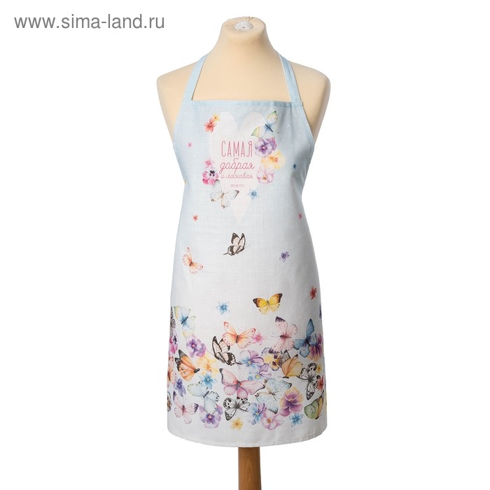 Фартук "Этель" Мама 70х60 см, 100% хлопок, репс 210 гр/м2
