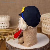 Оберег-домовой "Кузя в кепке, мешком"МИКС