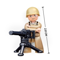 Конструктор Армия ВОВ фигурки &laquo;Солдаты&raquo;, 1 шт, МИКС