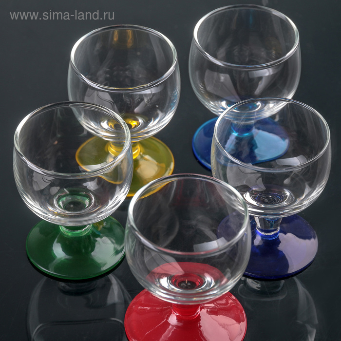 Набор рюмок &laquo;Весенний дождь&raquo;, 35 мл, МИКС
