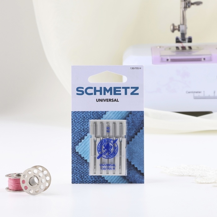 Иглы для бытовых швейных машин, универсальные, №90, 5 шт Иглы для бытовых швейных машин, универсальные, №90, 5 шт