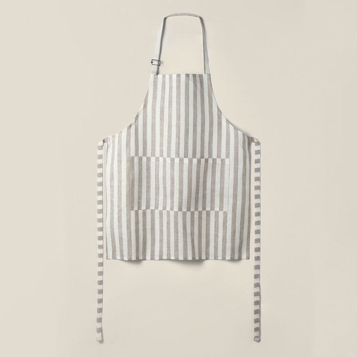 Фартук с карманами SL HOME Фартук с карманами SL HOME "Strict line" 60х70см, лен 100%, 180 гр/м2