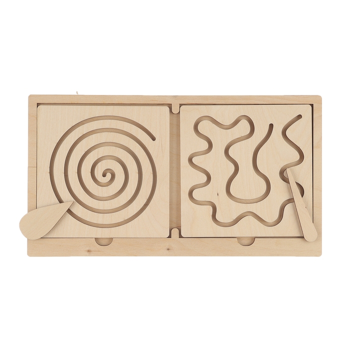 Развивающий набор «Нейротренажёр. Лабиринты», 25 комбинаций Развивающий набор «Нейротренажёр. Лабиринты», 25 комбинаций