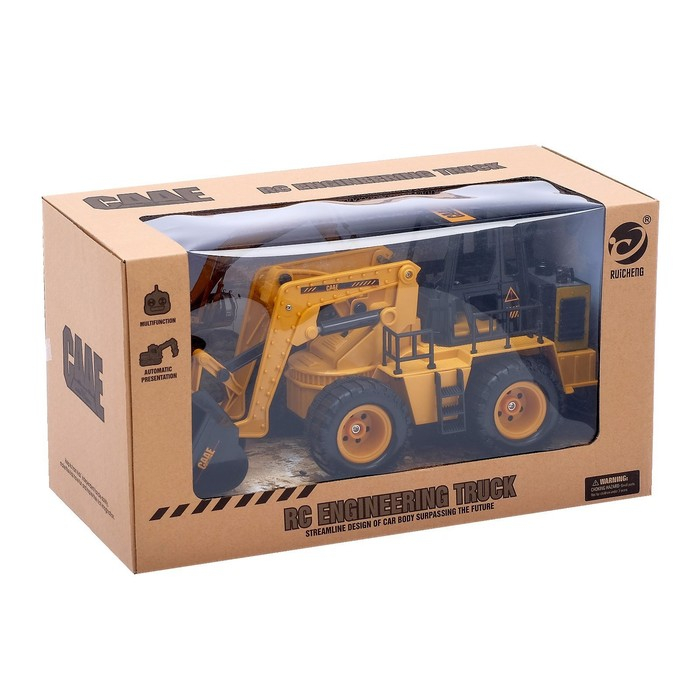 Трактор радиоуправляемый &laquo;Стройка&raquo;, подвижный ковш, работает от батареек