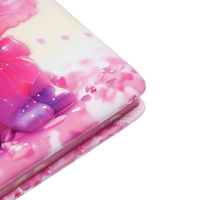 Записная книжка подарочная 96л,линия, цветной срез,обложка ПВХ 3D Кошка (17,7х12,4см)