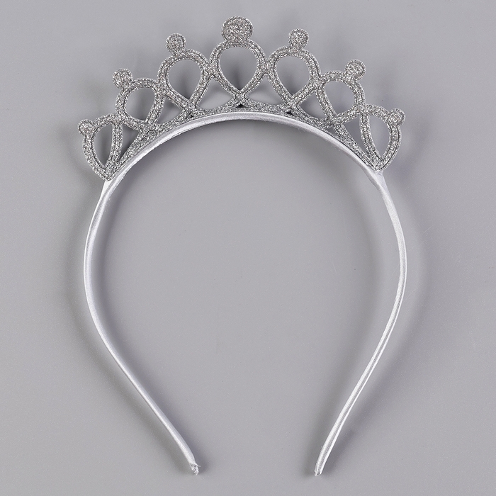 Карнавальный набор &laquo;Стильная принцесса&raquo;: ободок, платье голубое с лебедями, рост 104-110 см