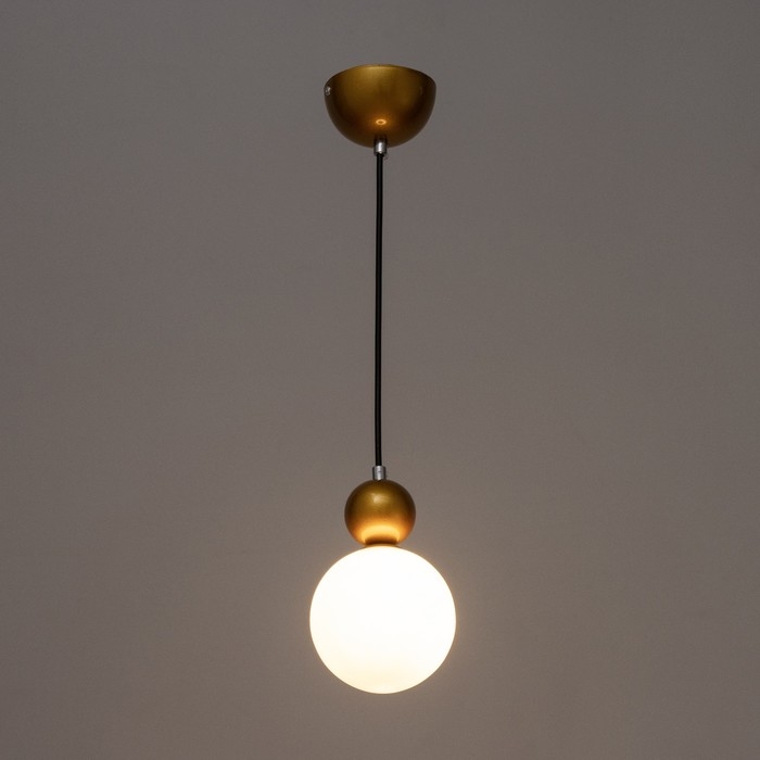 Светильник Светильник "Алва" G9 40Вт золотой 12х12х18-118 см