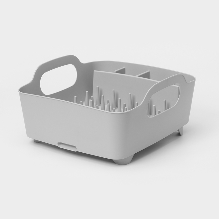 Сушилка для посуды &laquo;ИЗЛИ&raquo;, 37&times;33&times;18 см, цвет смоки