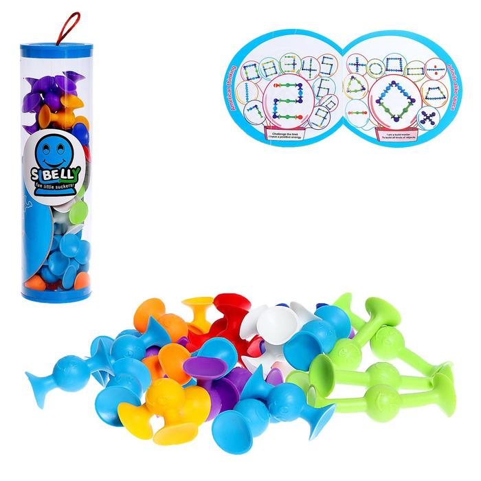 Конструктор &laquo;Забавные присоски&raquo;, 24 детали