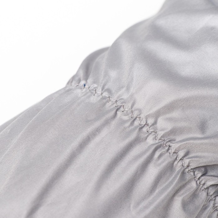 Комбинезон для животных, без подклада, 3XL (ДС 36-38, ОШ 36-37, ОГ 48-52 см), серый