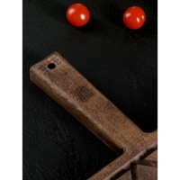 Доска разделочная для подачи Wild Kitchen, 42&times;22&times;2.5 см, граб темный