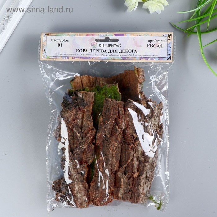 Кора дерева для декора "Blumentag" (набор 4 шт)
