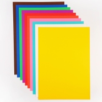 Картон цветной тонированный, А3, 50 листов, 10 цветов, немелованный, двусторонний, в пакете, 140 г/м&sup2;, Щенячий патруль