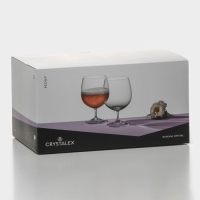 Набор стеклянных бокалов для пива &laquo;Пион&raquo;, 380 мл, 6 шт