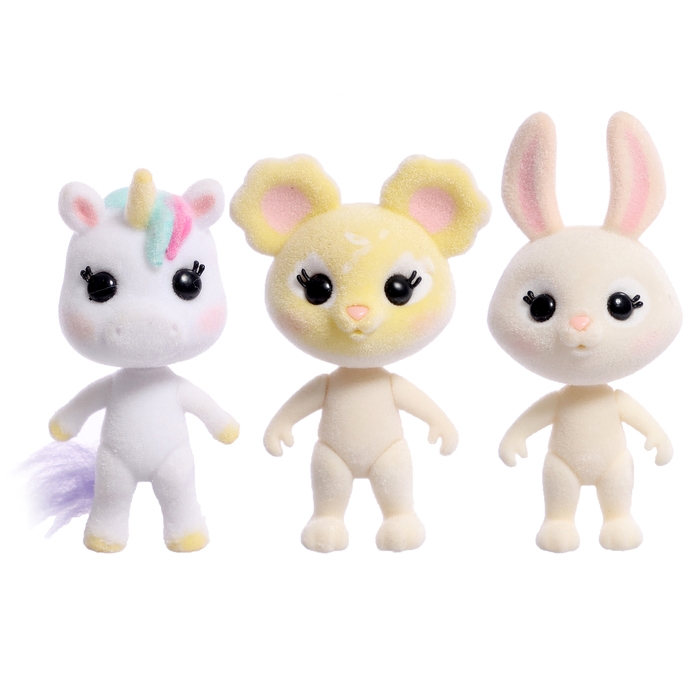 Игрушка-сюрприз &laquo;Милые хвостики&raquo; с наклейками, МИКС