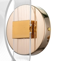 Бра 2507/1 LED 6Вт 4000К золото 7х15 см Бра 2507/1 LED 6Вт 4000К золото 7х15 см