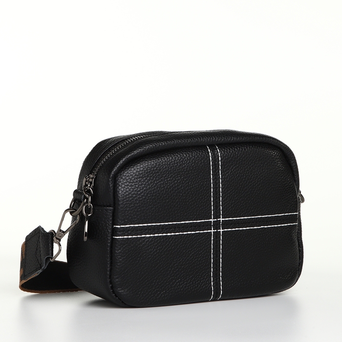 Сумка женская на молнии, цвет чёрный Сумка женская на молнии, цвет чёрный