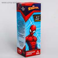 Игра Падающая башня "Для настоящих героев", Человек-паук, 54 бруска Игра Падающая башня "Для настоящих героев", Человек-паук, 54 бруска