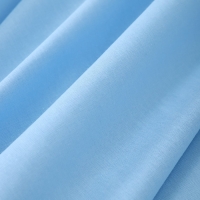 Комплект 1.5сп Голубой 4 (простыня 150х215см, наволочка 70х70см) бязь 120г/м, хл100%