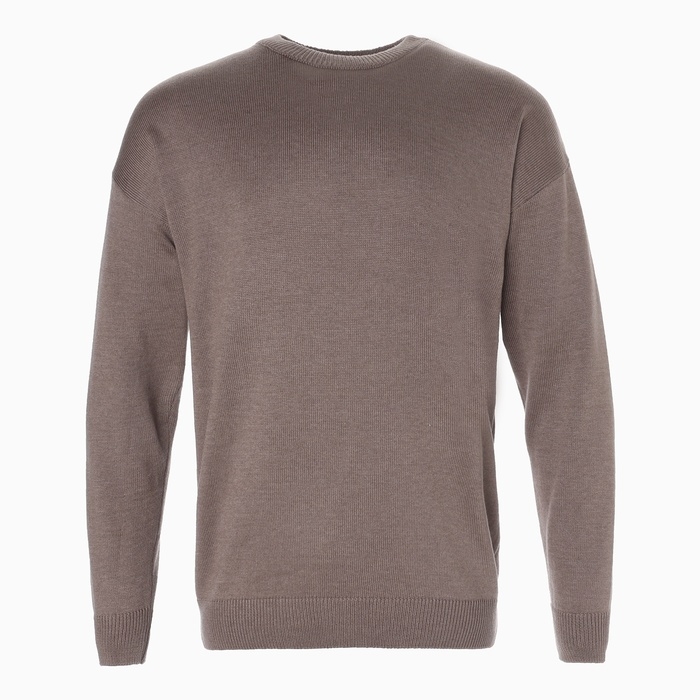 Джемпер мужской  MINAKU: Casual Collection цвет тауп, р-р 48