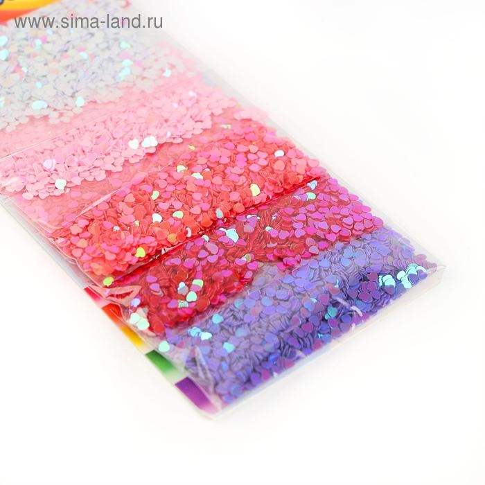 Наполнение для слаймов, сердечки 30 г Наполнение для слаймов, сердечки 30 г