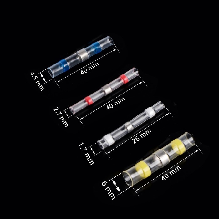 Трубка термоусадочная, набор 100 шт Трубка термоусадочная, набор 100 шт