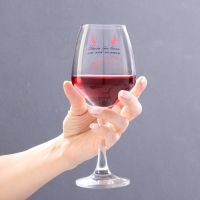 Бокал для вина "Баба без вина &hellip;" 350 мл