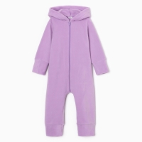 Комбинезон детский MINAKU: Fleece Soft, цвет сиреневый, рост 110 см