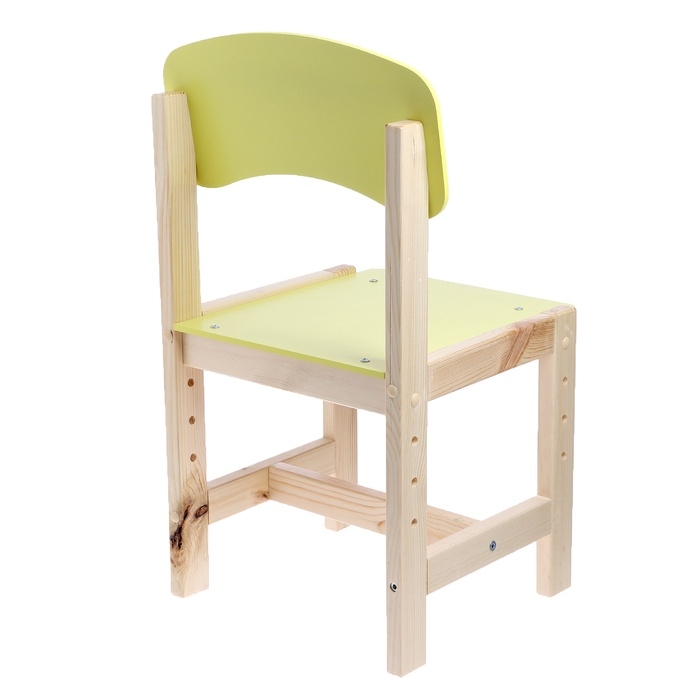 Стул деревянный регулируемый Стул деревянный регулируемый "Желтый" (0-2)