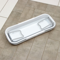 Ведро для уборки складное, 63&times;25&times;20 см (дно 53&times;17 см), цвет серый