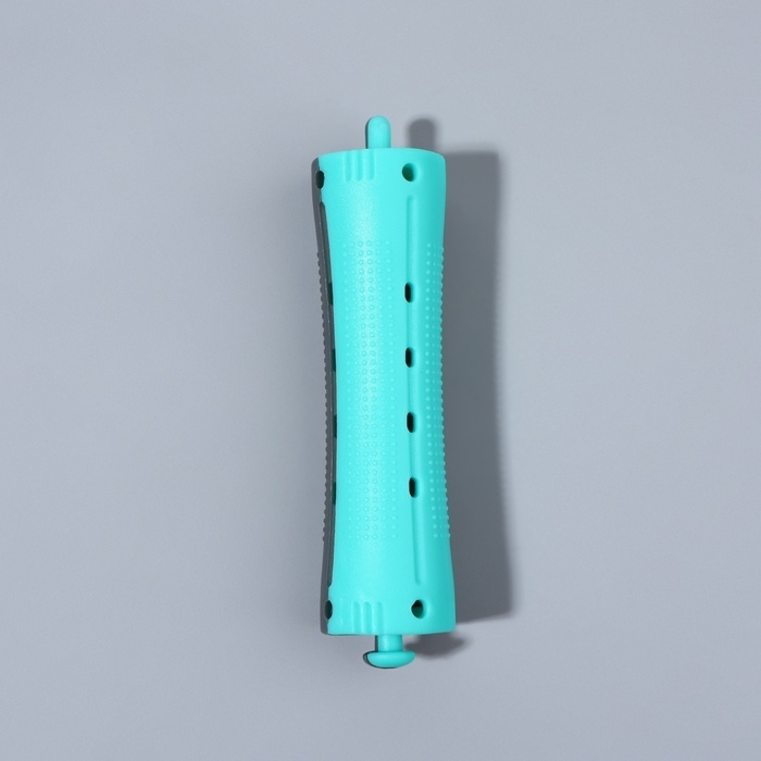 Бигуди &laquo;Коклюшки&raquo;, d = 2 см, 9 см, 6 шт, цвет чёрный/зелёный