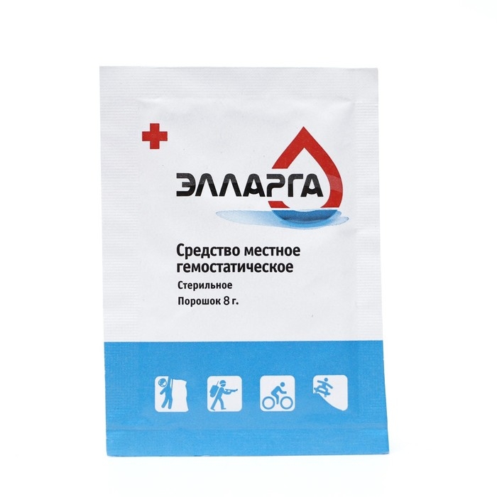 Средство местное гемостатическое «ЭЛЛАРГА», порошок, стерильное, 8 г. Средство местное гемостатическое «ЭЛЛАРГА», порошок, стерильное, 8 г.