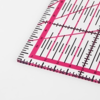 Набор линеек для квилтинга и пэчворка 30&times;30/25&times;25/15&times;15/10&times;10 см, толщина 3 мм